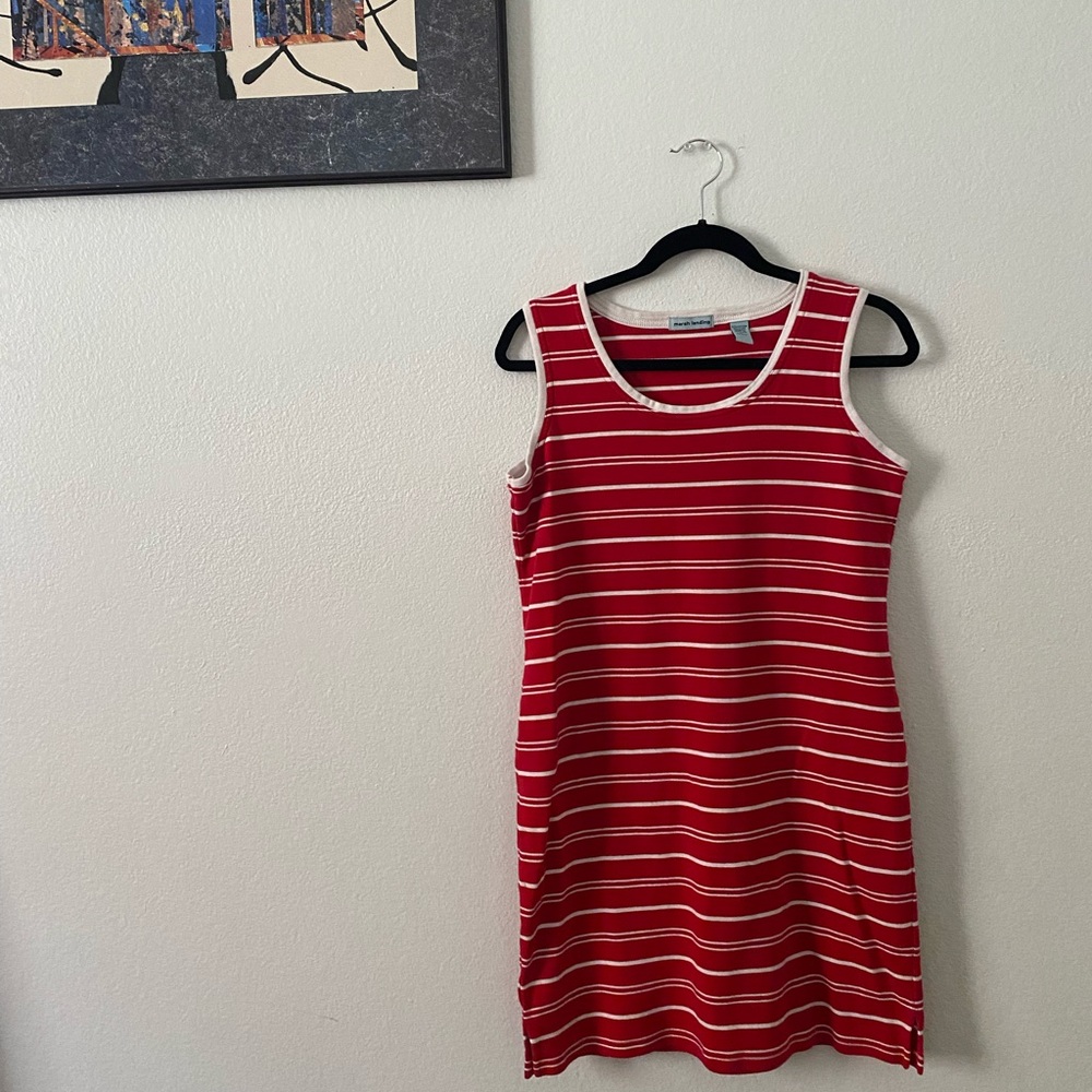 Red Stripes Dress